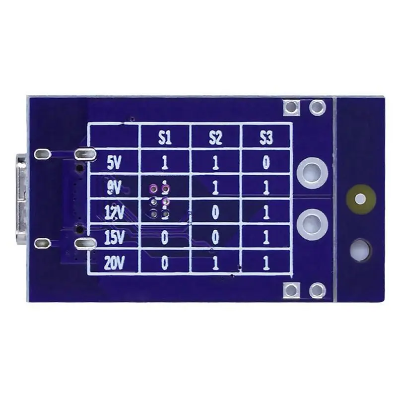 Фото Высококачественный модуль-детектор USB-PD (5X Type-C QC AFC PD2.0 PD3.0) для обнаружения мошеннических схем и изменения питания ноутбуков №2