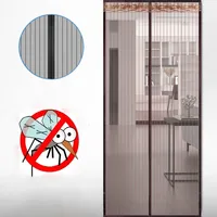 6 Size Reinforced Magnetic Screen Door Curtain Net Anti Insect Mesh Fly Screen Mosquito Protection Net Magnet Curtains Mosquit