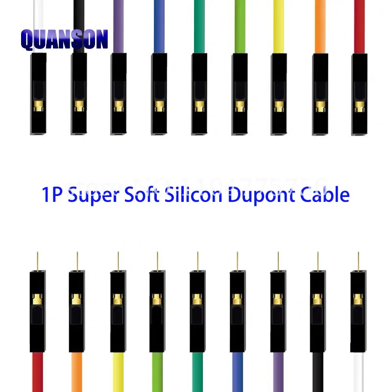 

Супермягкий силиконовый кабель Dupont для Arduino, 20 шт.
