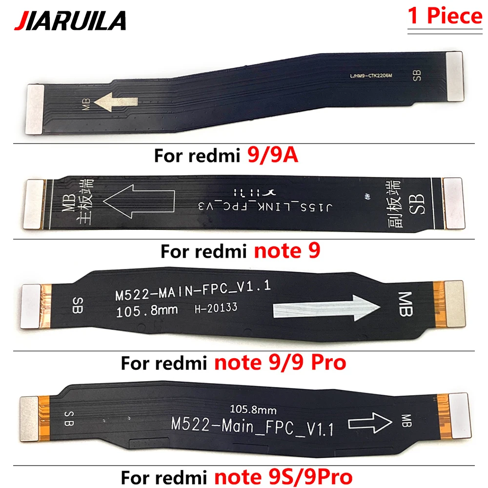 

5Pcs/Lot For Redmi Note 11 Original New Main Motherboard Connector Board Flex For Xiaomi Redmi 9 9A 9C 6 6A 8A Note 10 8 7 6 Pro