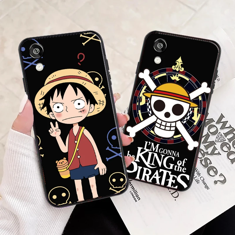 

One Piece Japan Anime For Huawei P20 P30 Lite Pro Phone Case Protect Back Black Liquid Silicon Carcasa Silicone Cover