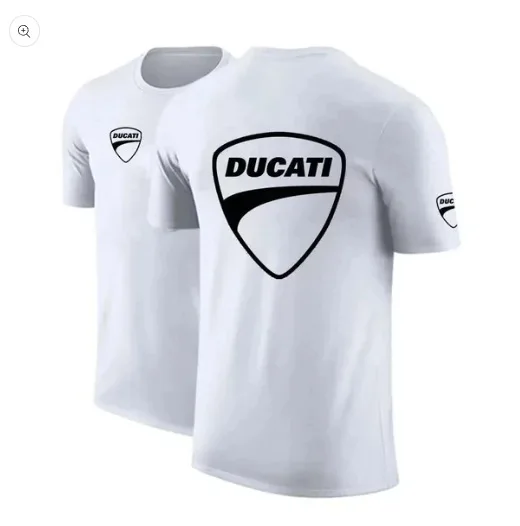 Лидер продаж, футболка Ducati для мотоциклистов, спортивный гоночный костюм на открытом воздухе, новинка 2025 года, быстросохнущая летняя футболка большого размера с коротким рукавом (art.: 3920d3e70c745) - 3920d3e70c745