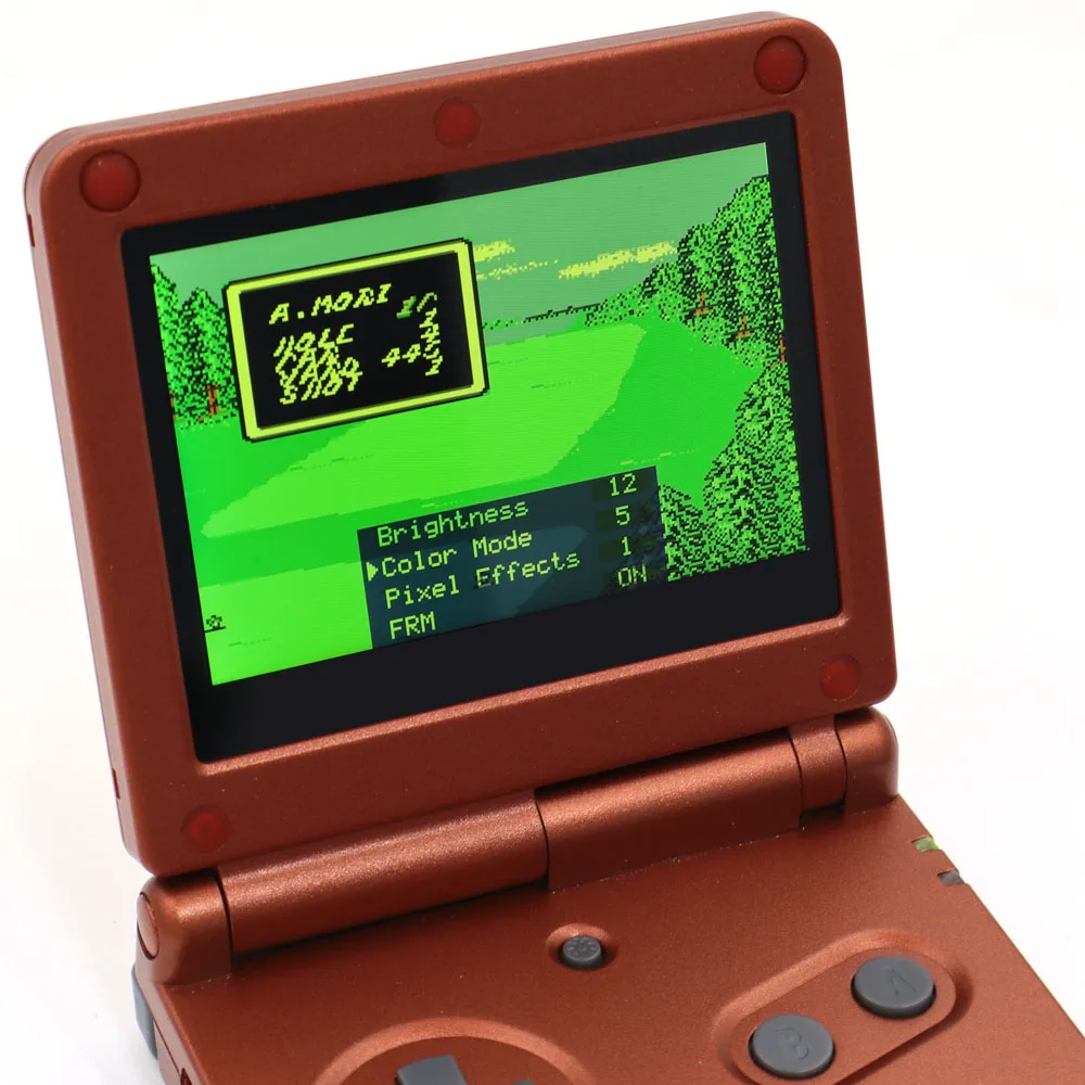 Фото HISPEEDIDO Для GBA IPS-экрана V5, ламинированный IPS-дисплей 3.0 дюйма, комплект для модификации LCD с корпусом, не требует пайки, простая установка. №4
