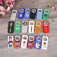 customized logo promotional gifts cap beer bottle openers multiple colour for select diy