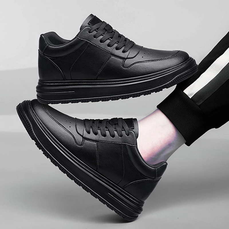 Новая невидимая внутренняя мужская обувь увеличивающая рост дышащая мужские