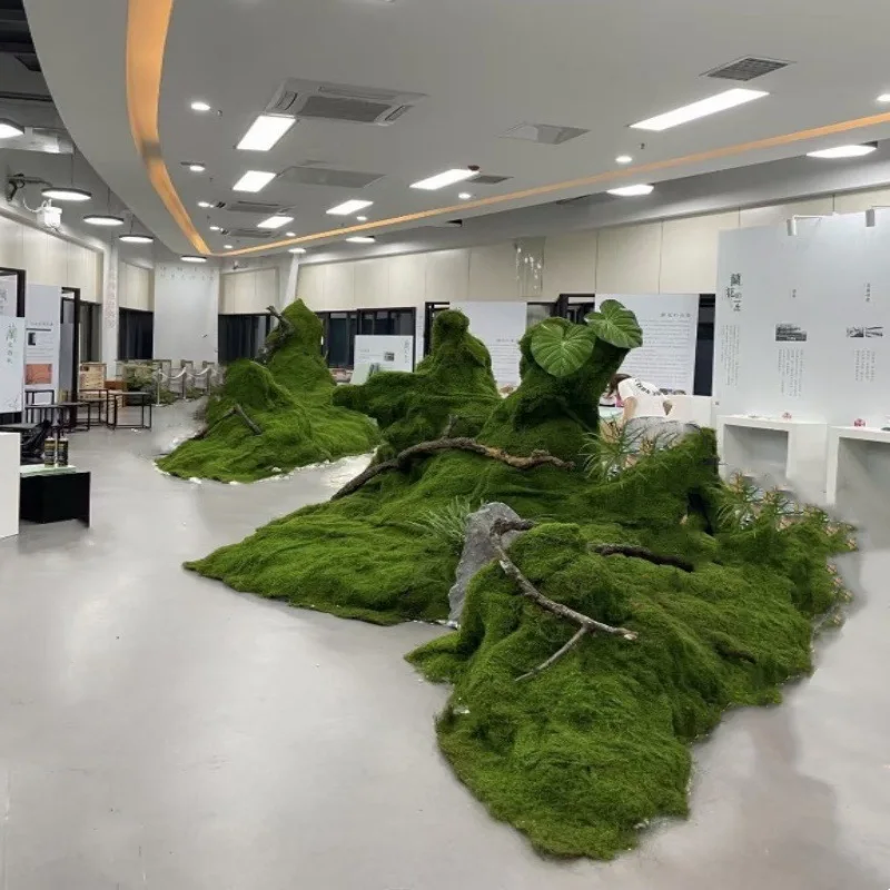 Фото Aqumotic 1-метровый коврик для искусственного газона, цветной газон, домашний и уличный коврик для травы, синтетический коврик для газона, ковер, свадебный напольный коврик №5