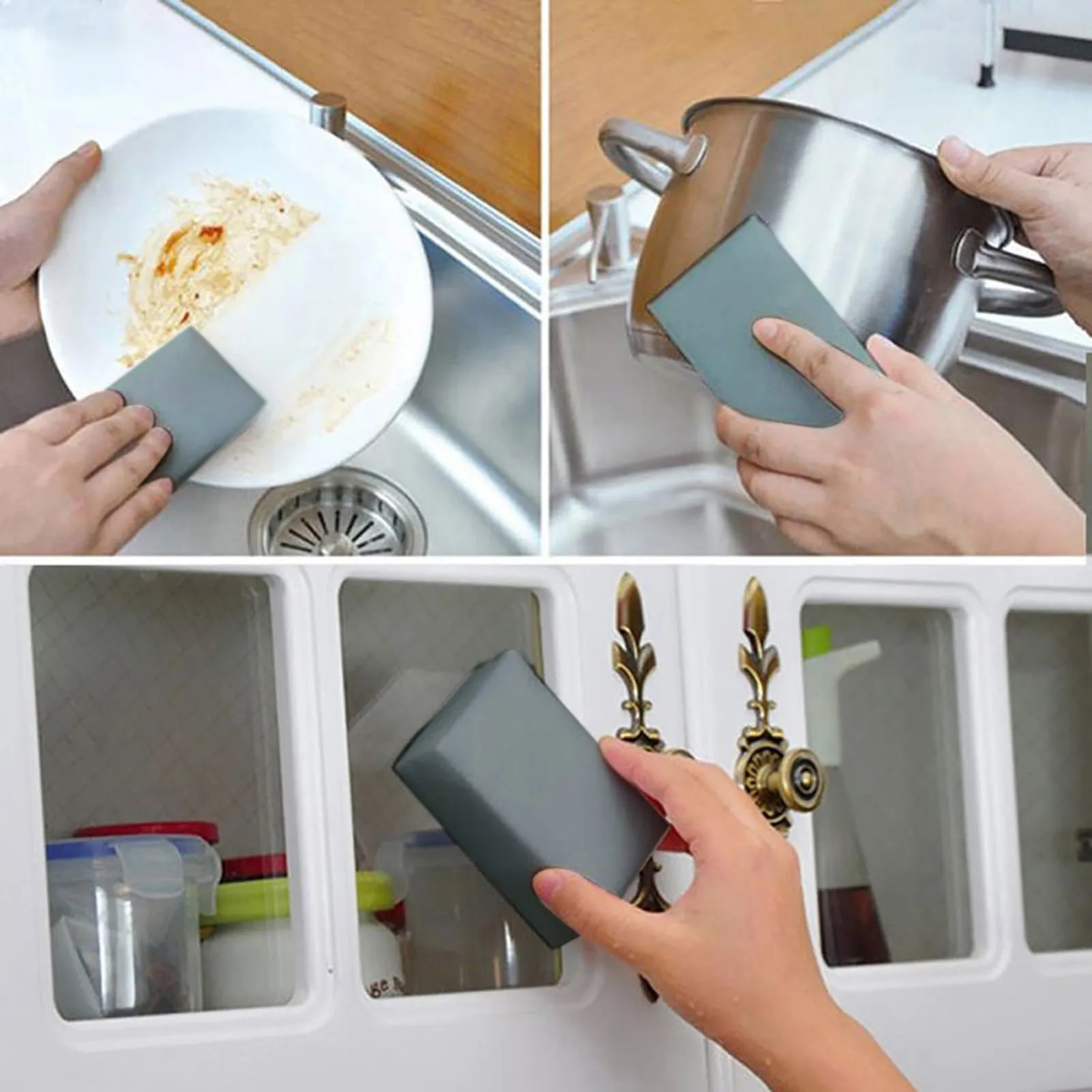 

Волшебная салфетка губка для мытья автомобиля, салфетка для удаления загрязнений, нанофрикционная Чистящая губка, салфетка, щетка для скра...