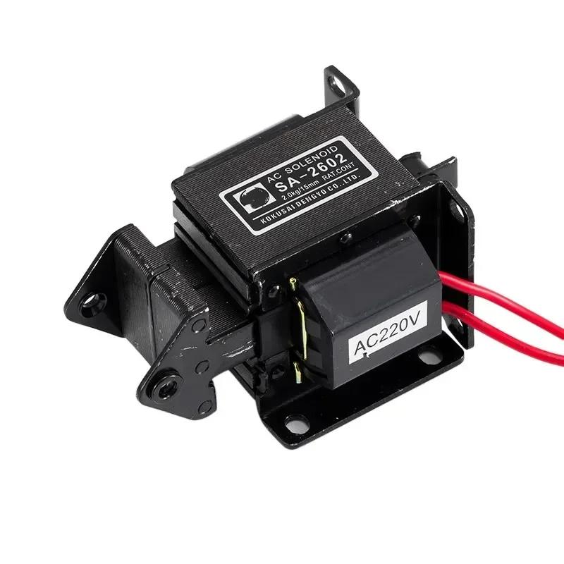 (1) Φ 220V 110V Ход 15mm AC троактивный Электромагнит 2KG 20N Force