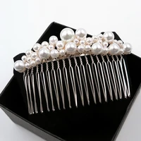 fashion party wedding festival alloy hair comb luxury rhinestones hair accessories for women hair jewelry handmade headpieces