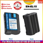 EN-EL15 EN-EL15a EN-EL15b 3500mAh Аккумулятор для Nikon Z6 Z7 беззеркальный D850 D810 D750 D610 D7500 D7200 EN-EL15C Z6 II Z7 II