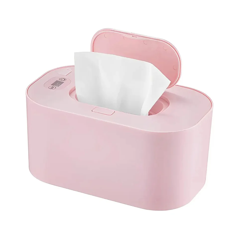 

Baby Wipe Warmer Heater Wet Towel Dispenser Napkin Thermostatic Heater Home/Car Use Mini Wipe Warmer Case Disinfecting Wipes