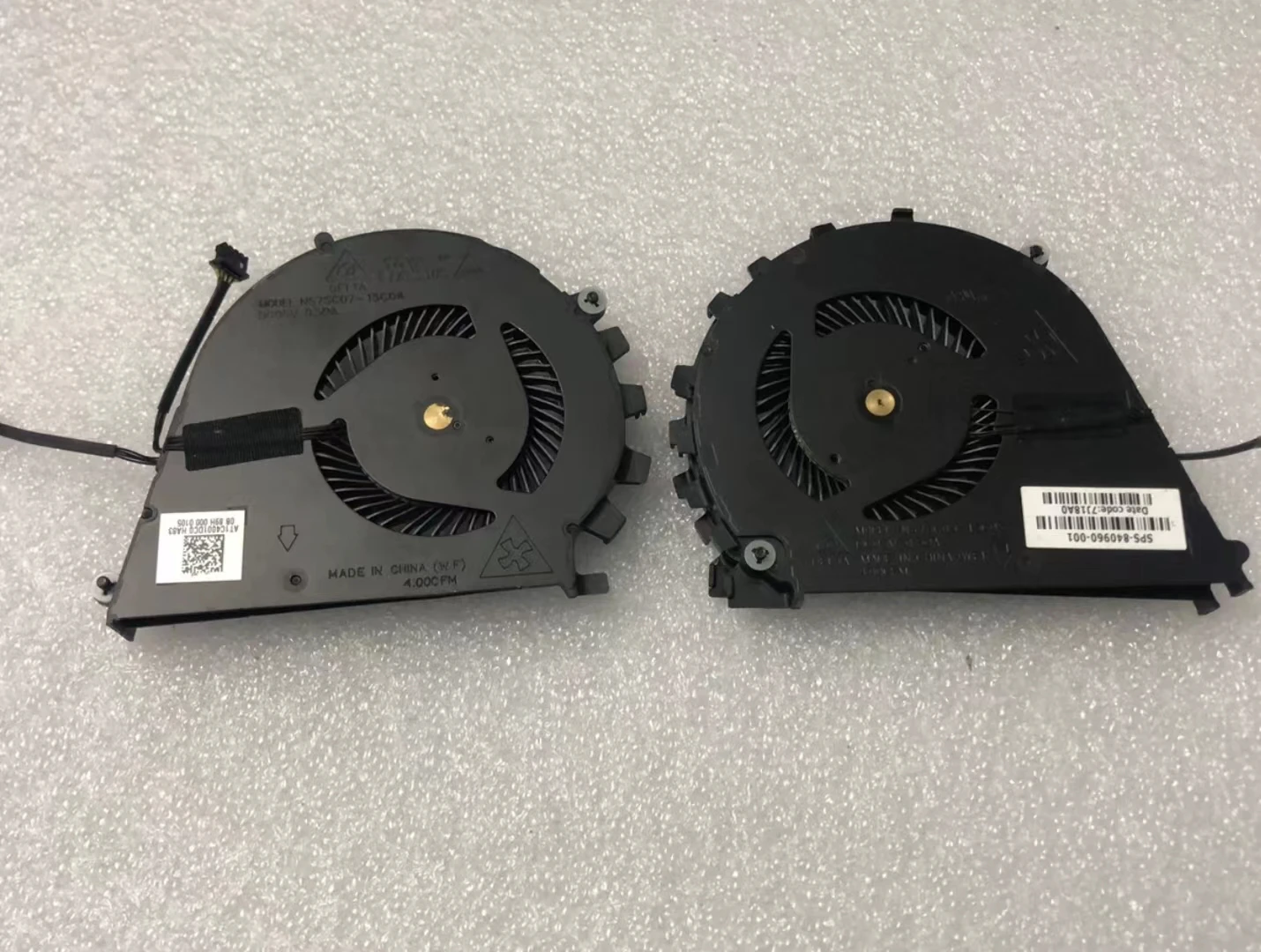 

Original New Cpu Fan Notebook Laptop For HP ZBook Studio 15 G3 / 15 G4 CPU & GPU Cooling Fan 840960-001 / 922945-001