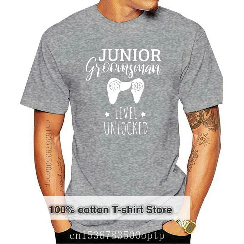 

New Cute Junior Groomsman Gaming Wedding Party Jr Boys Gift T-Shirt