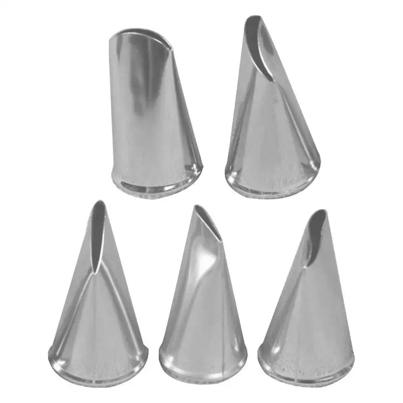 

5 шт., Набор насадок для украшения торта, из нержавеющей стали