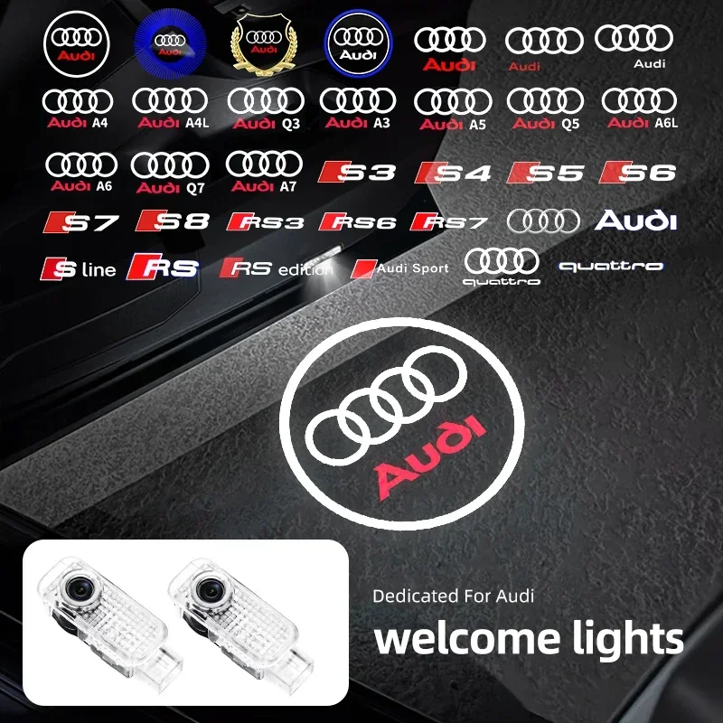 Фото 2 шт. автомобильный светодиодный светильник для Audi A4 B5 B6 B7 B8 B9 Q3 Q5 Q7 Q8 A6 C5 C6 C7 A1 A3 8V V8 8P 8L TT A5 A7 A8 80 90 100 №1