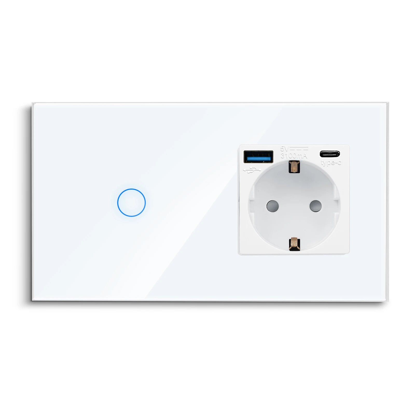

Розетка Bingoelec с USB Type-C