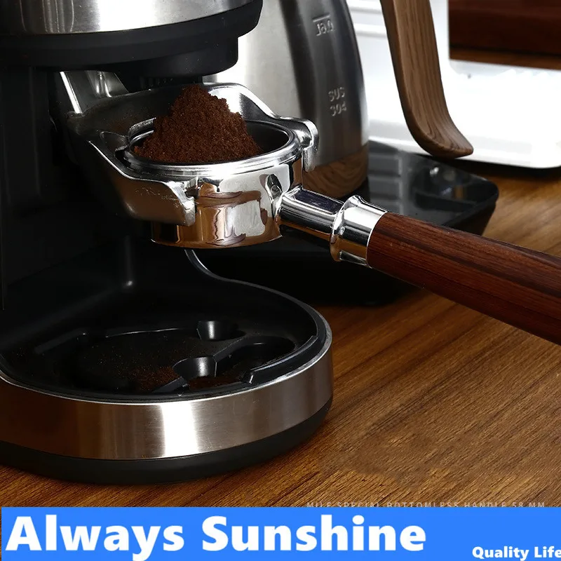 

Hot Sale Italian Coffee Portafilter 58mm For Replacement Filter Basket Espresso Machine Stainless Steel Accessory Barista Tools
