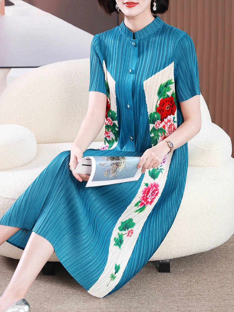 

Женское Плиссированное Платье, Новое поступление на весну и лето 2023