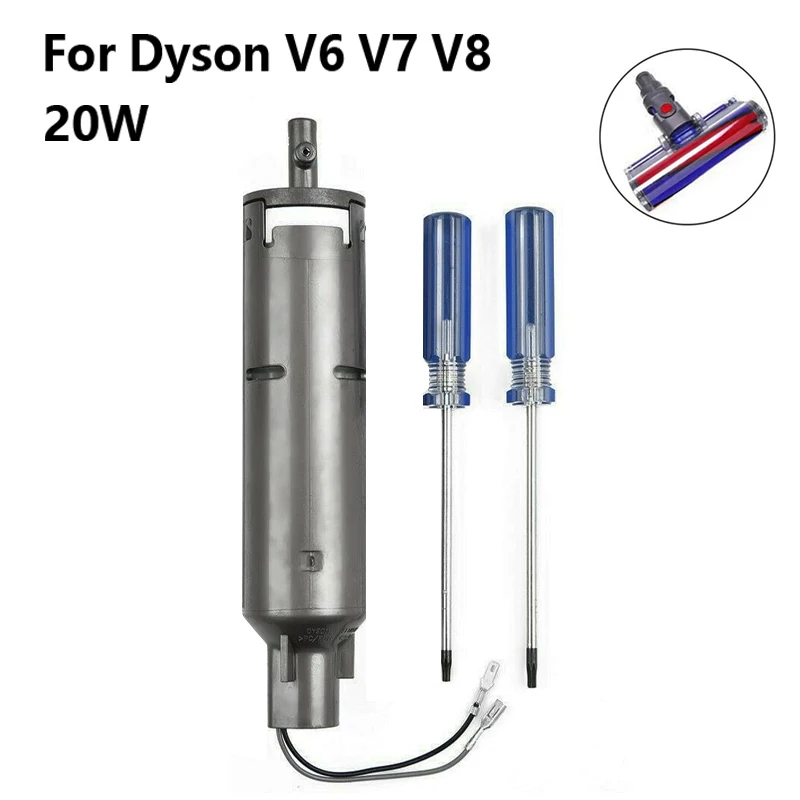 

20W Motor Soft Roller Head Vacuum Cleaner Replacement Accessories for V6 V7 V8 Brushbar Motor Assembly 966792 966792-02