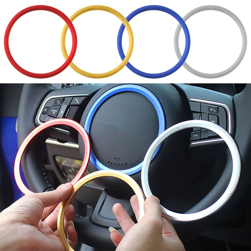

Ring The Automobile Steering Wheel Interior Modification Steering Wheel Trimfor Jaguar XF XE F-PACE 2015-2020