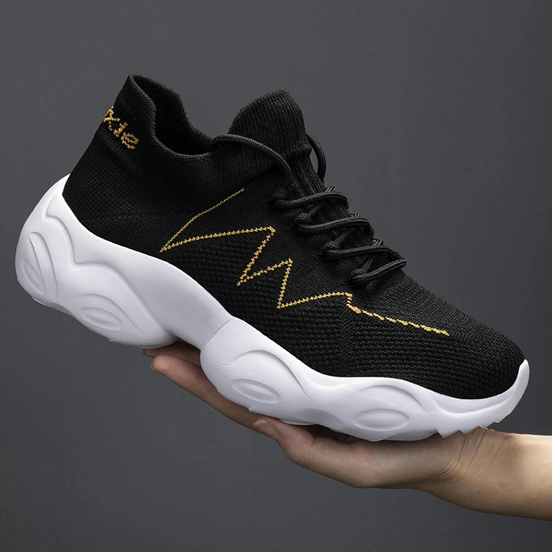 Platform Couple Casual Shoes Breathable Women Sneakers Non-slip Soft Women Vulcanized Shoes Outdoor Fashion Men Tennis 2023 New