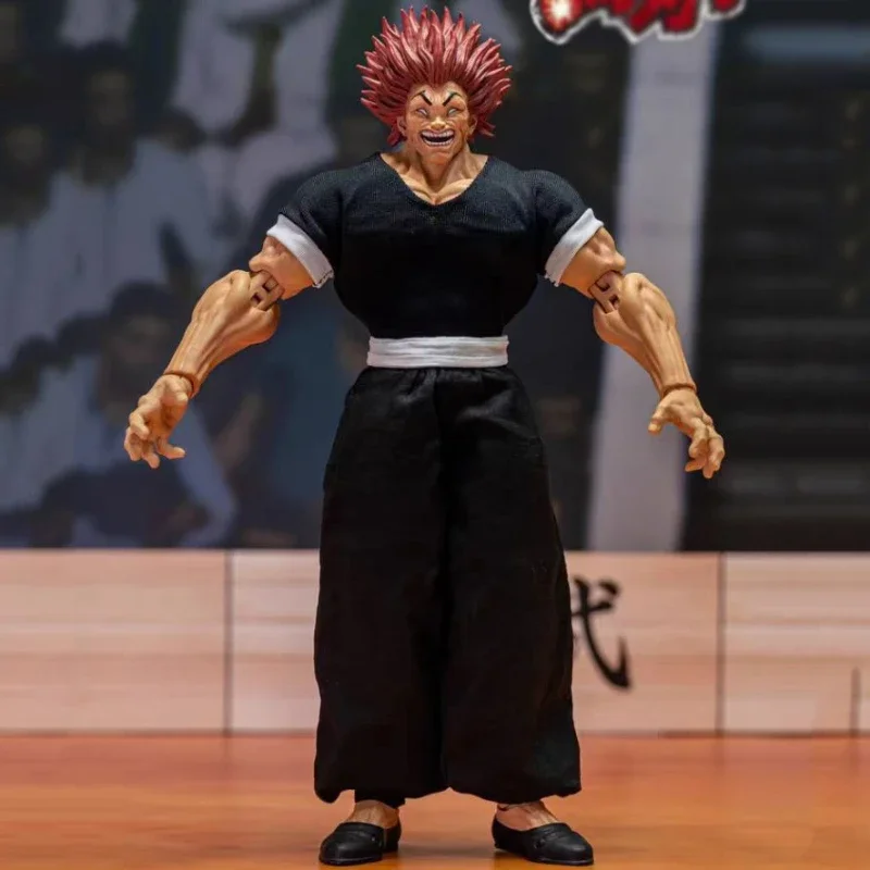 Фигурки Yujiro GK Baki The Grappler Hanma Новые подвижные суставы Аниме Коллекция ПВХ Модель