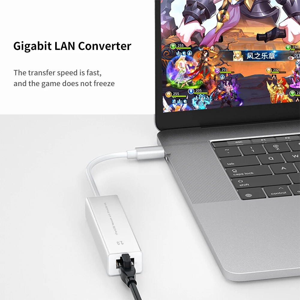 HONGDAK 4 в 1 USB 2 0 разветвитель для компьютера PD Зарядка порта док-станция RJ45 типа с