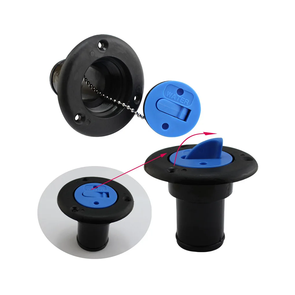 

Outlet Deck ABS Plastic Durable Professional Cover Stabilized Inlet Filler Boat Motorhome Replacements Fittings Parts