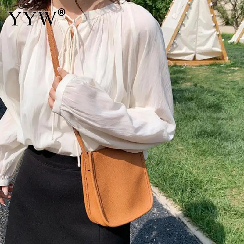 Solid Color Mini Phone Case Handbag Crossbody Lanyard Lychee Pattern Soft PU Leather Women Zipper Daily Messenger Wallet Purses