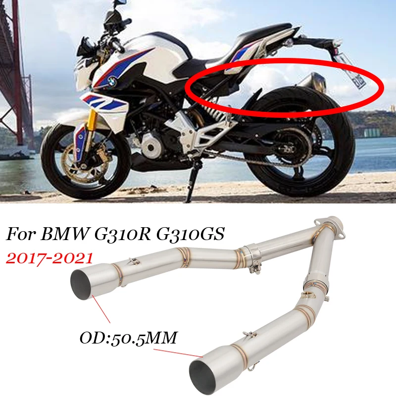 

Выхлопная труба из нержавеющей стали для BMW G310 G310R