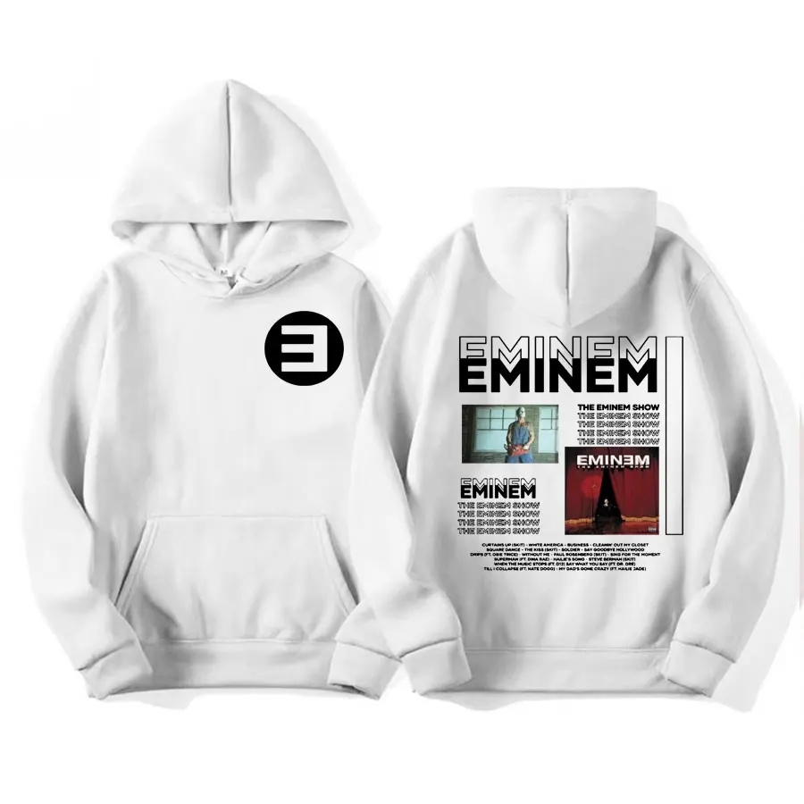 Толстовка с рисунком Eminem The Marshall Mathers LP для мужчин и женщин винтажная толстовка