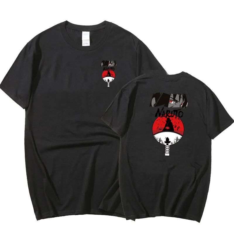 

Kaus Pria Keren T Shirt Uchiha Sasuke Kaus Grafis Streetwear 2020 Kaus Anime Jepang Atasan T Shirt Hadiah Anak Pria