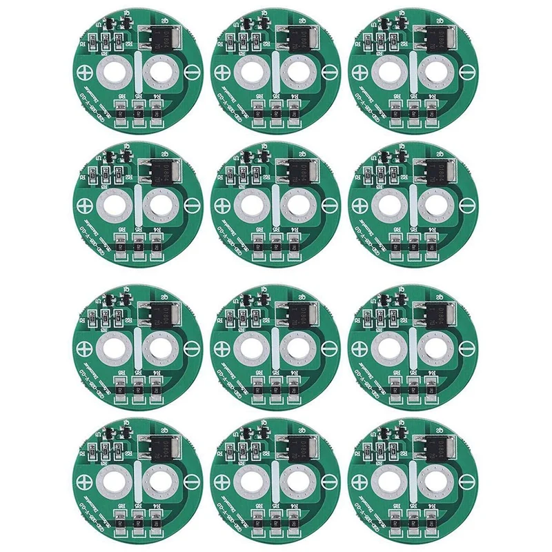 

12Pcs Super Capacitor Protection Board 2.5V Farad Capacitor Board Module, Protection Does Not Exceed The Limit Voltage