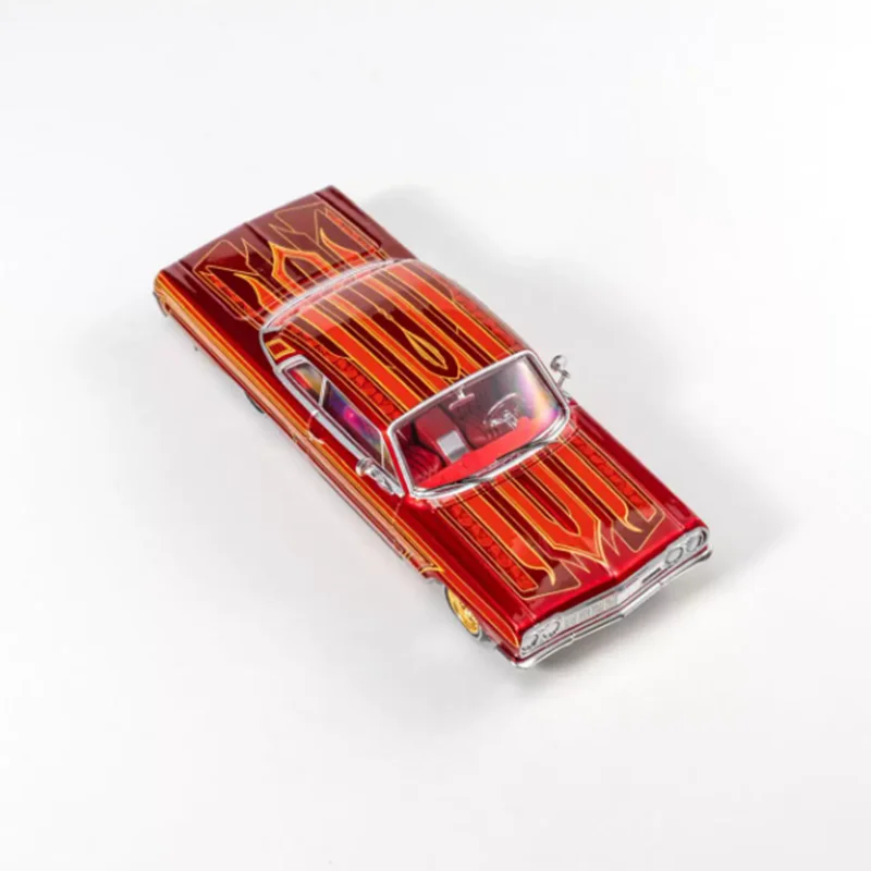Коллекционная модель автомобиля 97M Diecast Impala 1964 Low Rider в масштабе 1:64, имитация из сплава, украшение, праздничный подарок, статическая модель для демонстрации (art.: 3920dae90bfa3) - 3920dae90bfa3