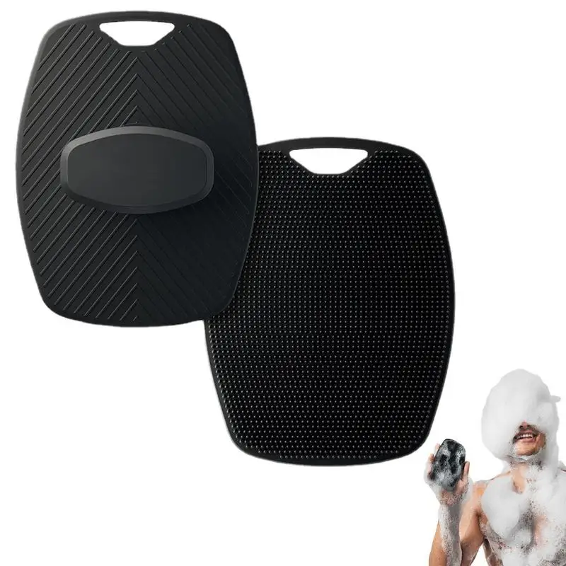 

Силиконовая Массажная щетка для ванны, мягкий отшелушивающий душ, чистящая щетка, силиконовый скребок для тела, скребок для спины для всех т...