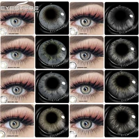 EYESHARE Natural Colored Contact Lenses For Eyes 2pcs Grey Eye Contacts Color Lenses Yearly Beauty Exclusive Contacts Lens Eye