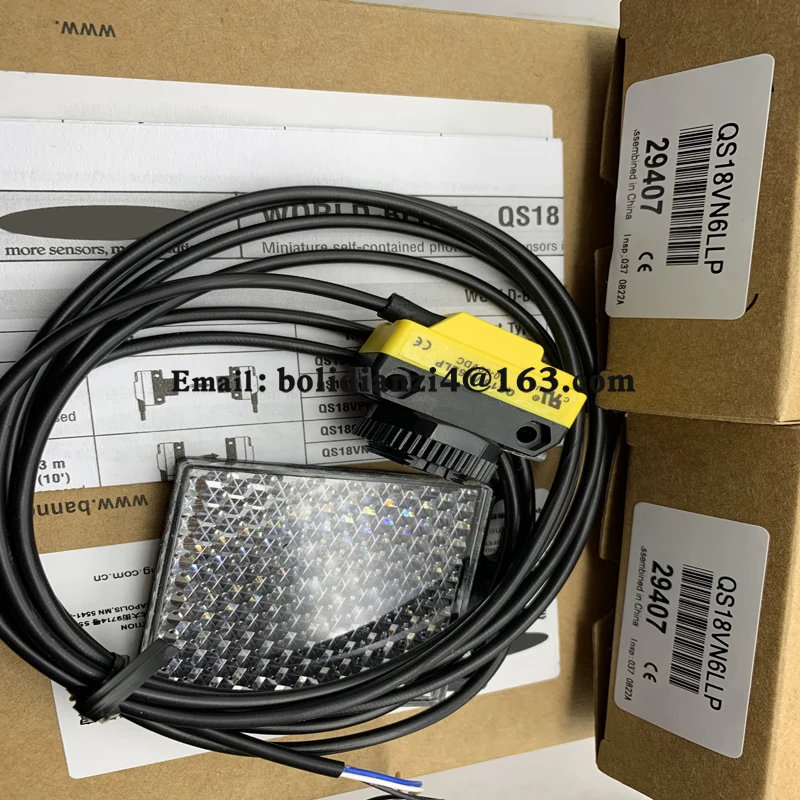 Новый датчик для фотоэлектрического переключателя QS18VN6CV15 QS18VP6CV15 QS18VN6LLP QS18VP6LLP в