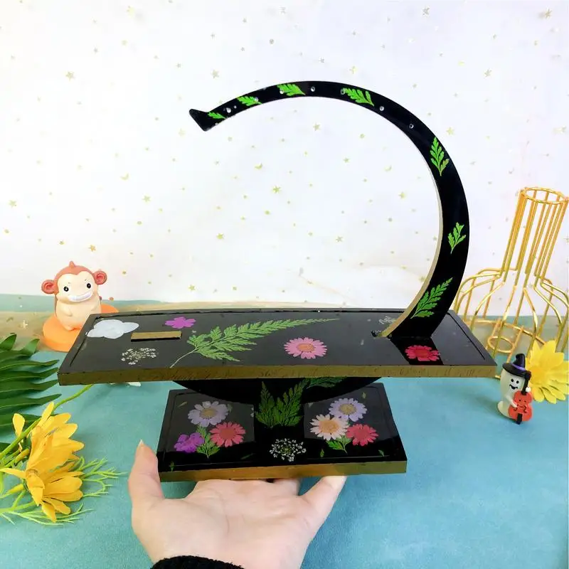 Форма для хранения ювелирных изделий смоляная форма подсвечника силиконовая