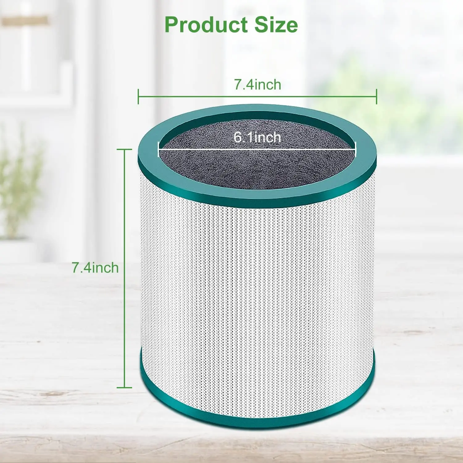 HEPA-фильтр, совместимый с очистителем воздуха Dyson TP00 TP01 TP02 TP03 AM11 BP01 Pure Cool Link Tower, запасная часть фильтра (art.: 3920cfbbcfa8a) - 3920cfbbcfa8a
