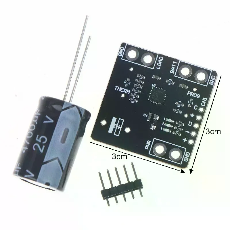 Плата зарядного устройства MCP73871 USB 4.2V DC для литий-полимерных аккумуляторов, модуль управления зарядом 4.2V (art.: 3920d8116a876) - 3920d8116a876