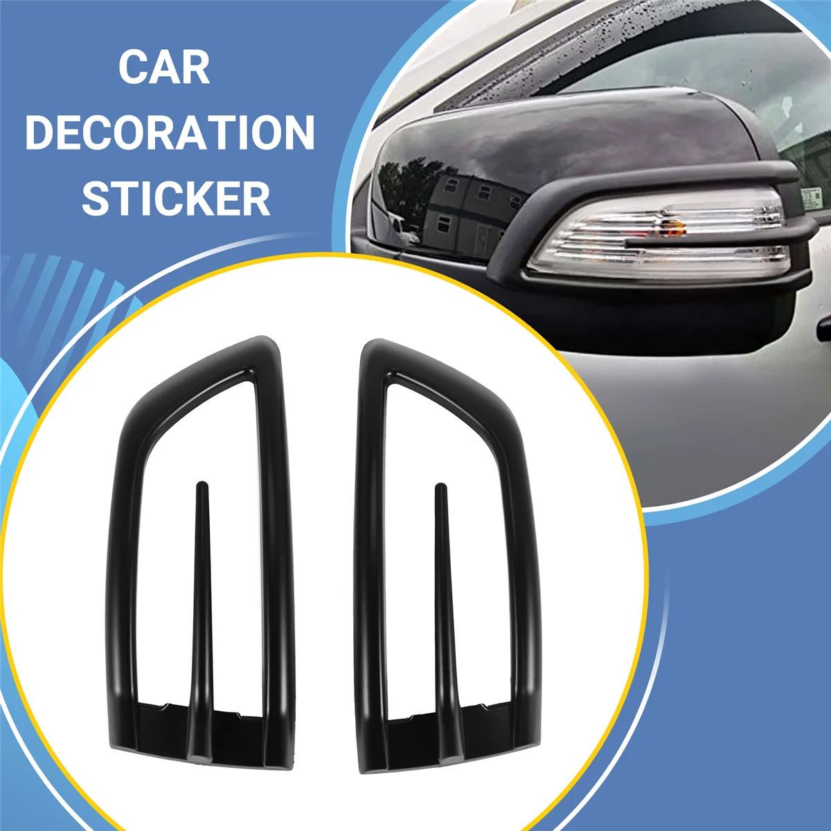 Для Ford Ranger T7 Everest Endeavour 16-19 автомобильное зеркало заднего вида декоративная