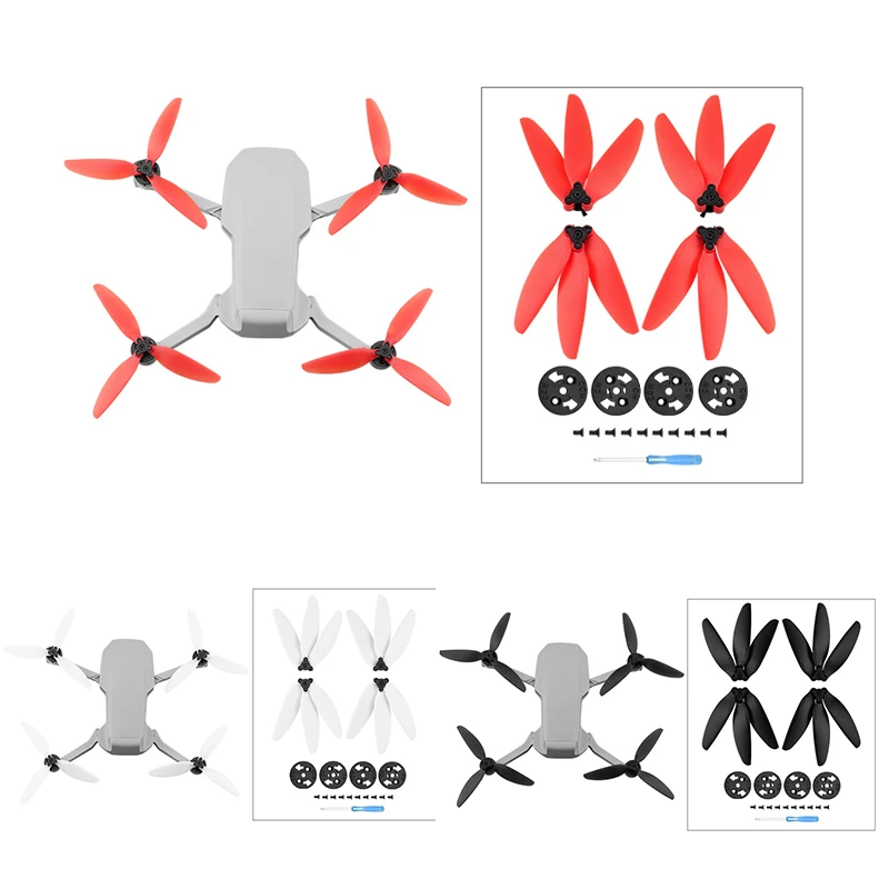 

Three-Blade Propeller for DJI Mavic Mini/ Mini 2 Drone Props Blade Replacement Wing Fans for DJI Mini 2