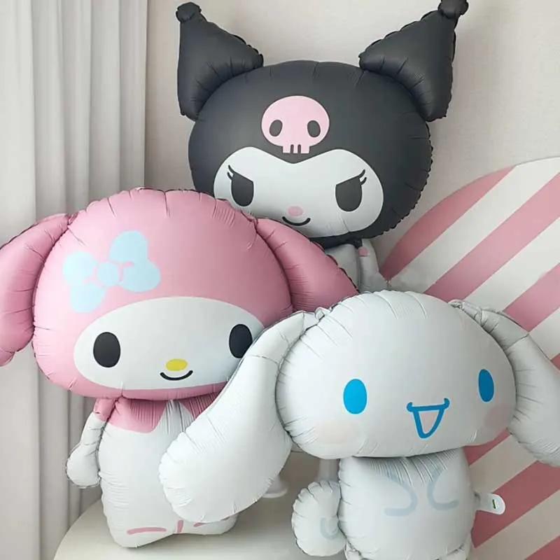 

Sanrio Balloon Kuromi My Melody Cinnamoroll Foil Balloons for Birthday Party Decorations Kids Girl Birthday Gifts