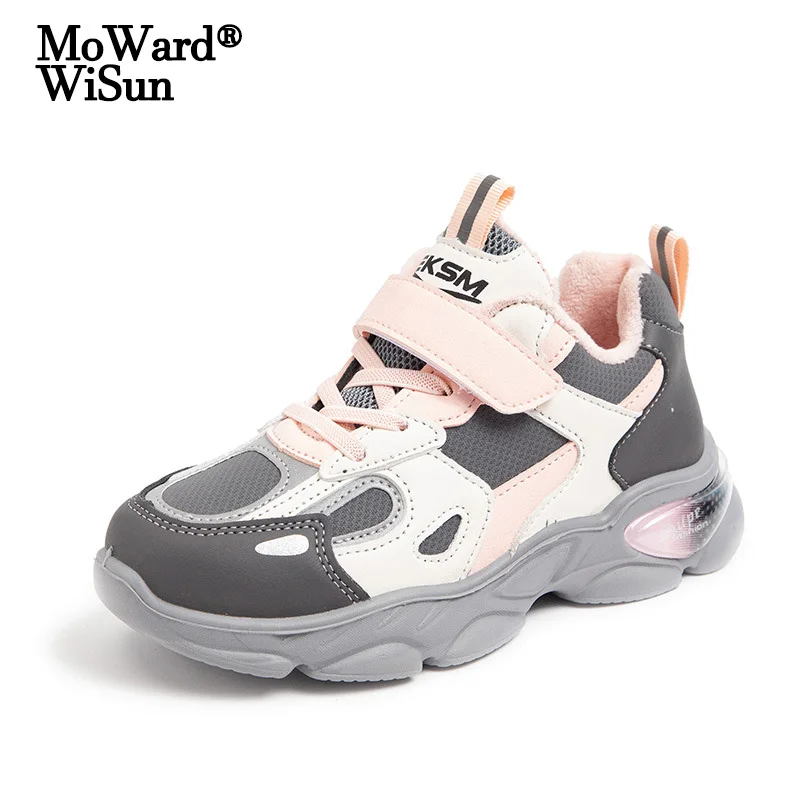 

Детские Нескользящие кроссовки, хлопок, повседневная спортивная обувь для девочек и мальчиков, размеры 27-37