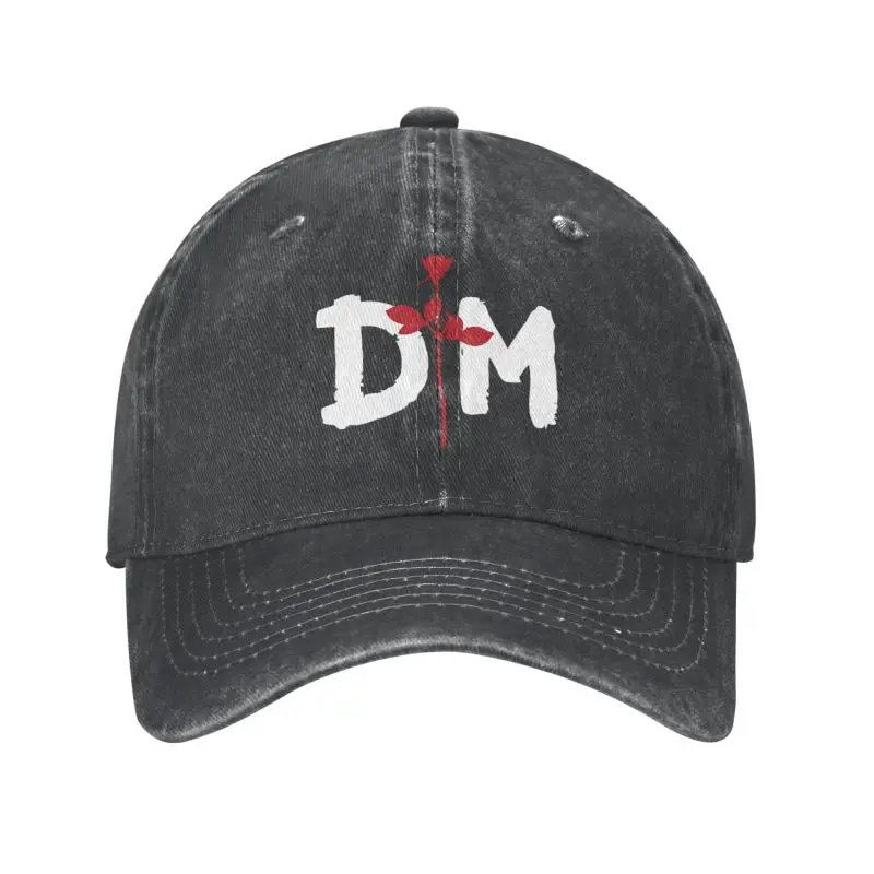 Пользовательская хлопковая электронная бейсбольная кепка рок Depeche модная