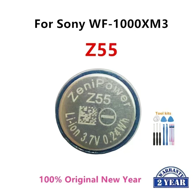 Оригинальный новый аккумулятор Z55H Z55 для наушников Sony WF-1000XM3 WF-1000XM4 WF-SP900/SP700N/121000X
