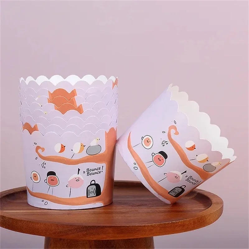 50Оленивый кекс бумажный стаканчик для рождественской вечеринки рождественский