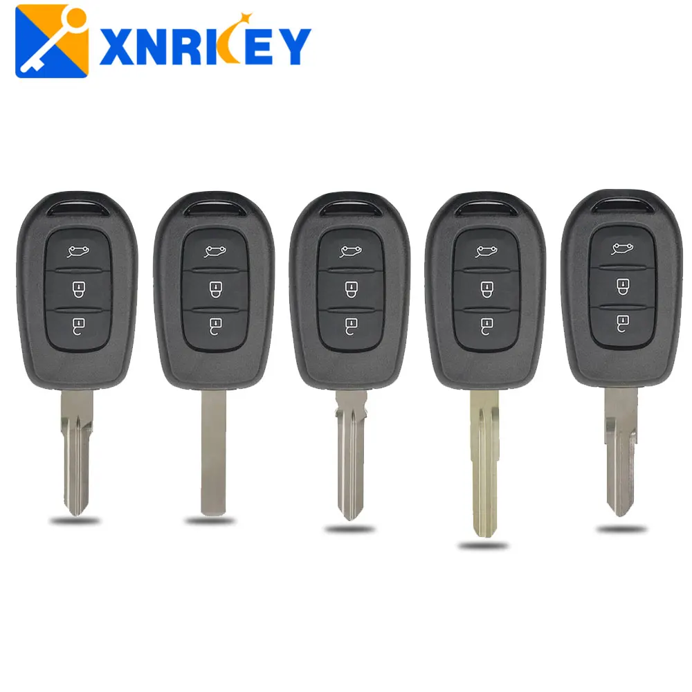 

XNRKEY чехол для дистанционного автомобильного ключа для Renault Duster Sandero Dacia Logan Clio Captur Laguna Scenic 2016 Сменный Чехол для ключа