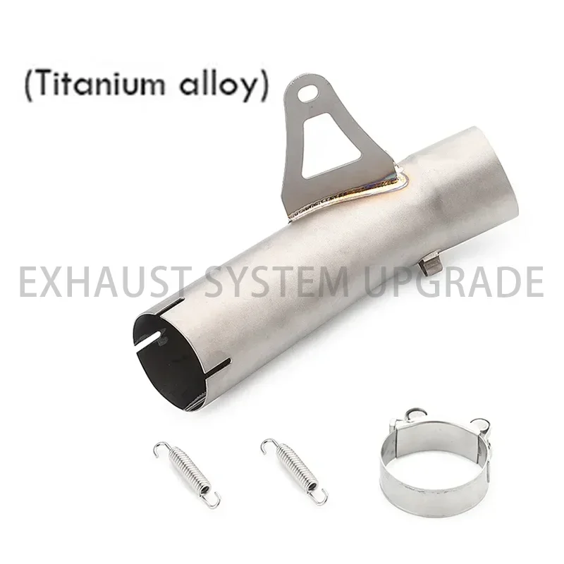 Надеваемый универсальный мотоциклетный глушитель выхлопной трубы с средней