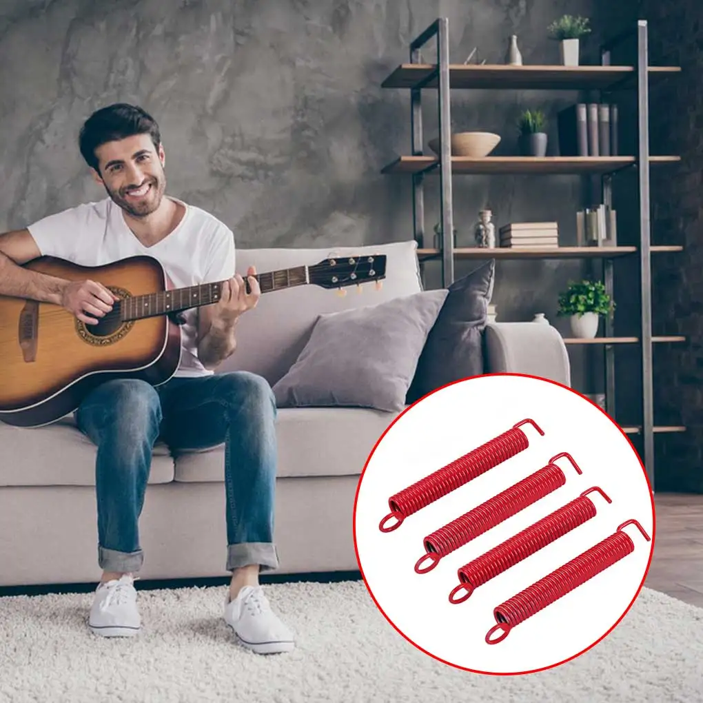 

4 шт. мостовые пружины Tremolo, детали для электрогитары, сменные детали, инструмент